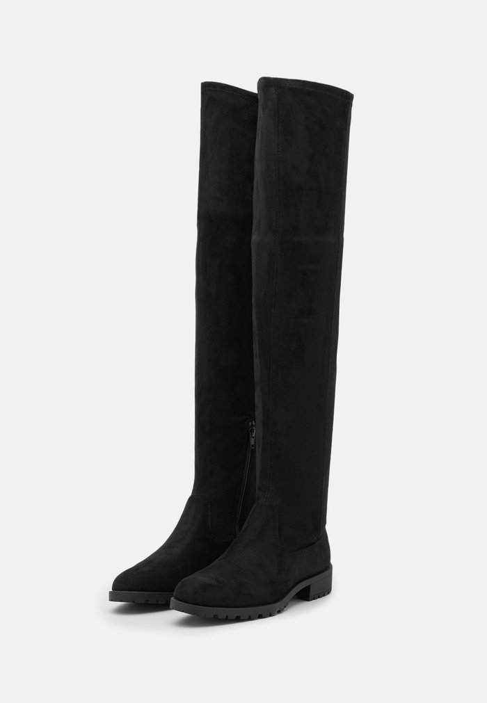 Bottes Anna Field Over the knee Noir Femme | ALC-6803982